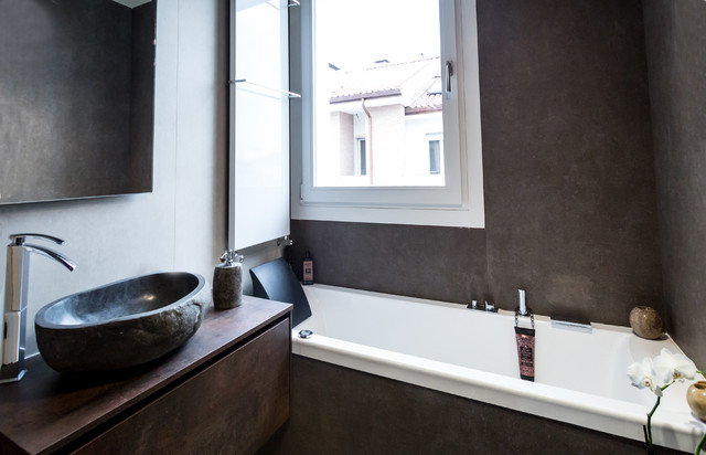 Appartamento "A" contemporary-badrum