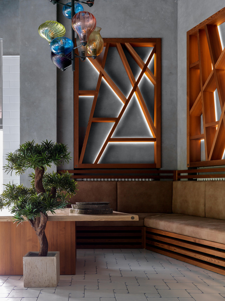 Зона бассейна. Деталь. Загородный дом Шале