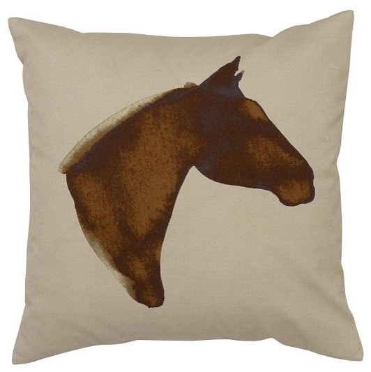 Scott Lifshutz Horse Pillow Cover