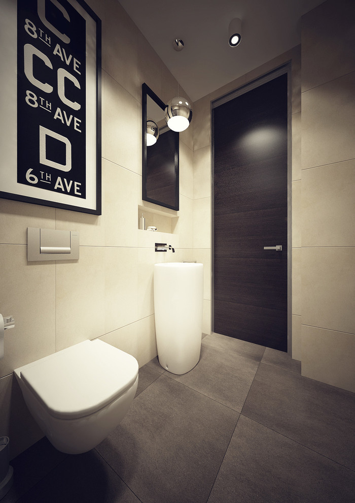 Частная квартира с современным интерьером.