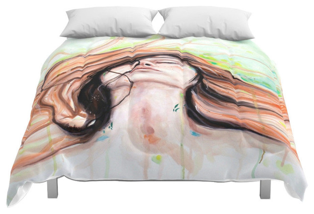 Society6 The Tree Of Life Comforter Contemporary Comforters