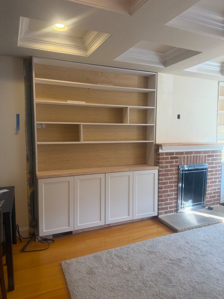 Living Room Custom Bookshelf