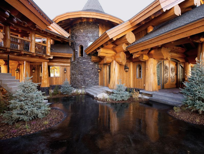 Дом из лафета