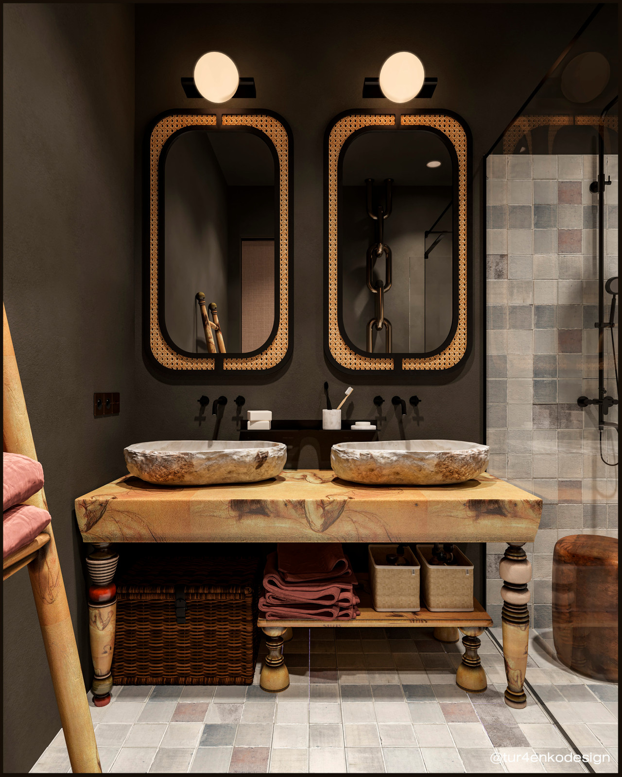 Эклектичный дизайн квартиры 100 м2 в ЖК "Павелецкая сити"