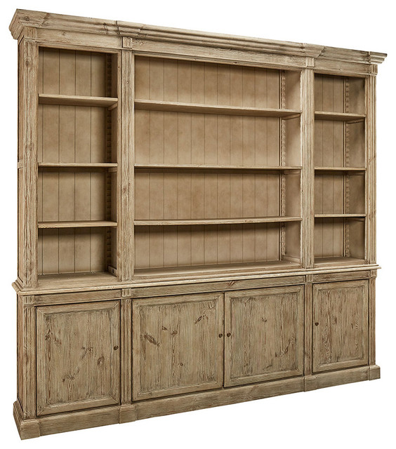 Grander Grand Bookcase Rustic Bookcases by Furniture Classics Houzz