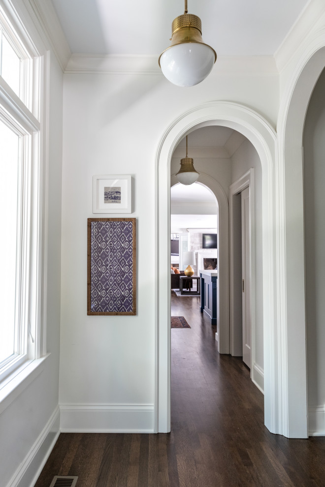 Inspiration for a transitional home design remodel in Indianapolis