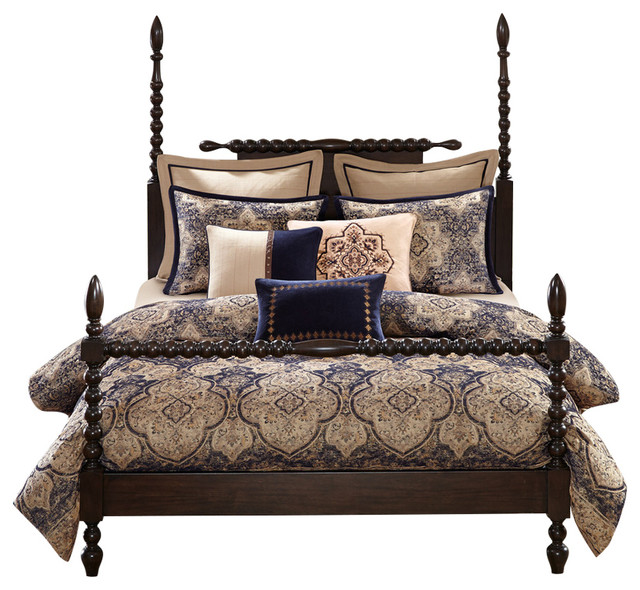 Wellington Comforter Set Mediterranean Comforters And