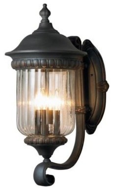 Unbranded Oakville Collection 1-Light Outdoor Small Rust Sconce 12905-027