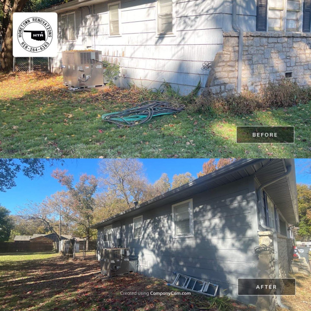 Siding Replacement - Tulsa landstil-hus-og-facade