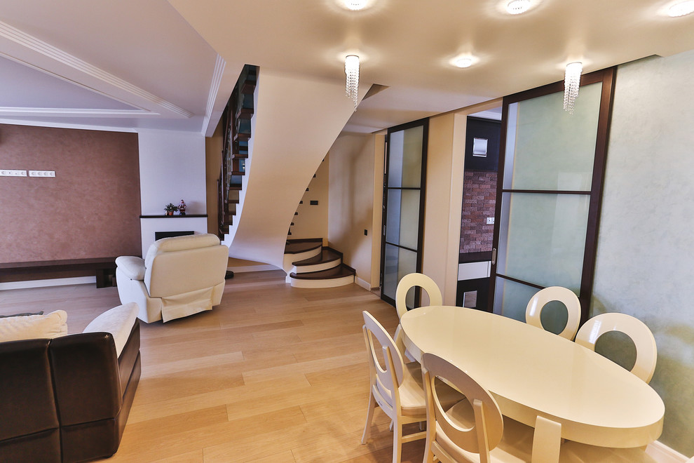 Лестница в маленькой квартире