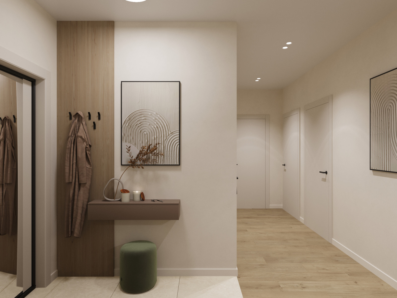 Интерьер квартиры 87 м2