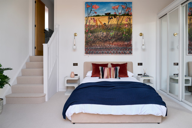 Modern Home, Wivenhoe contemporary-bedroom