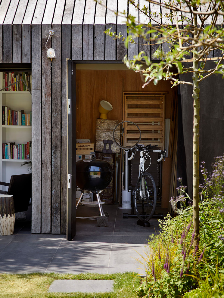 Inspiration for a shed and granny flat in London.