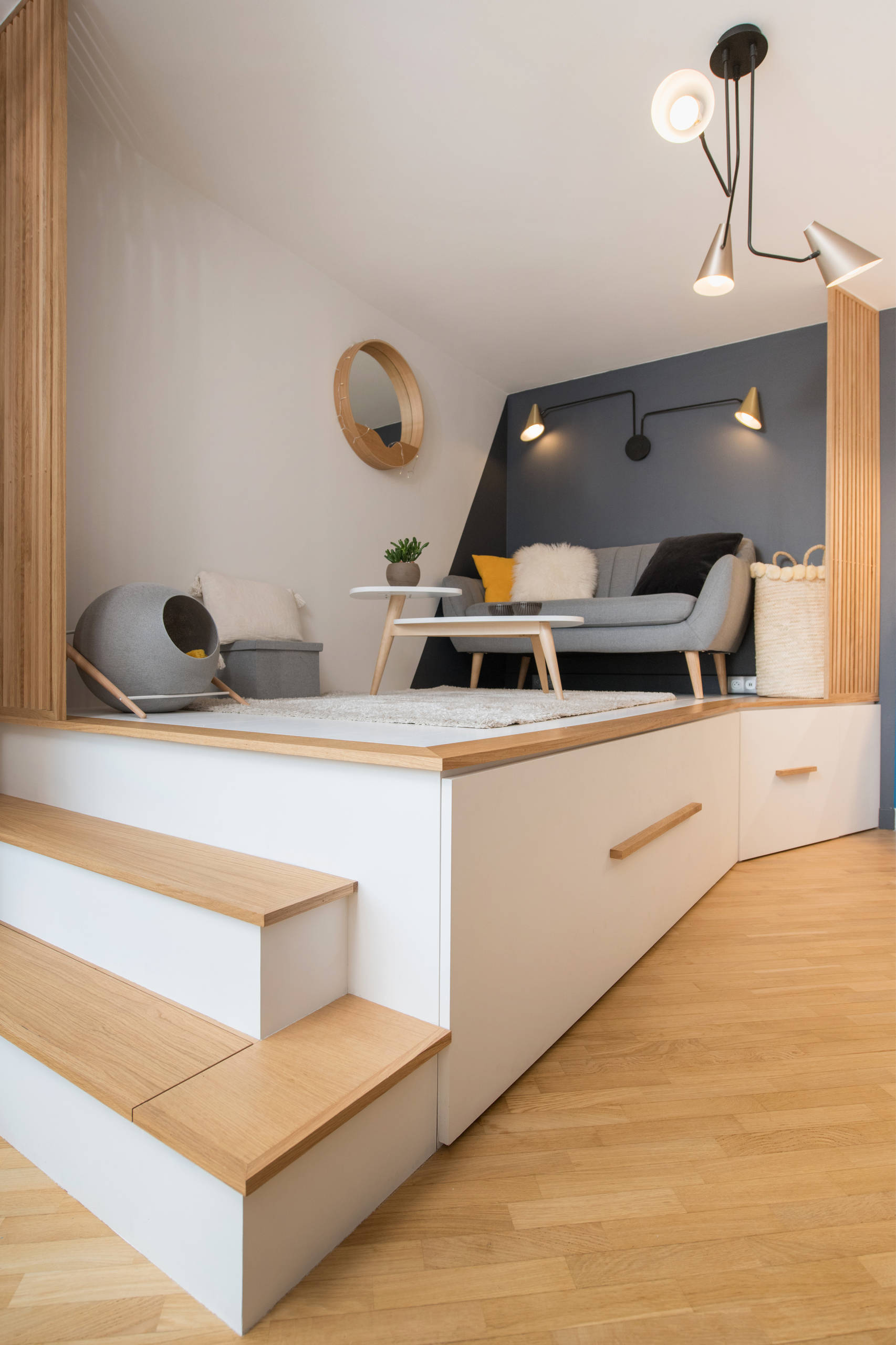 Before & After: Design Tricks in a French Studio Apartment | Houzz AU