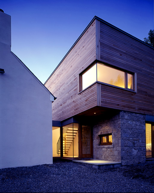 S HOUSE contemporaneo-fachada