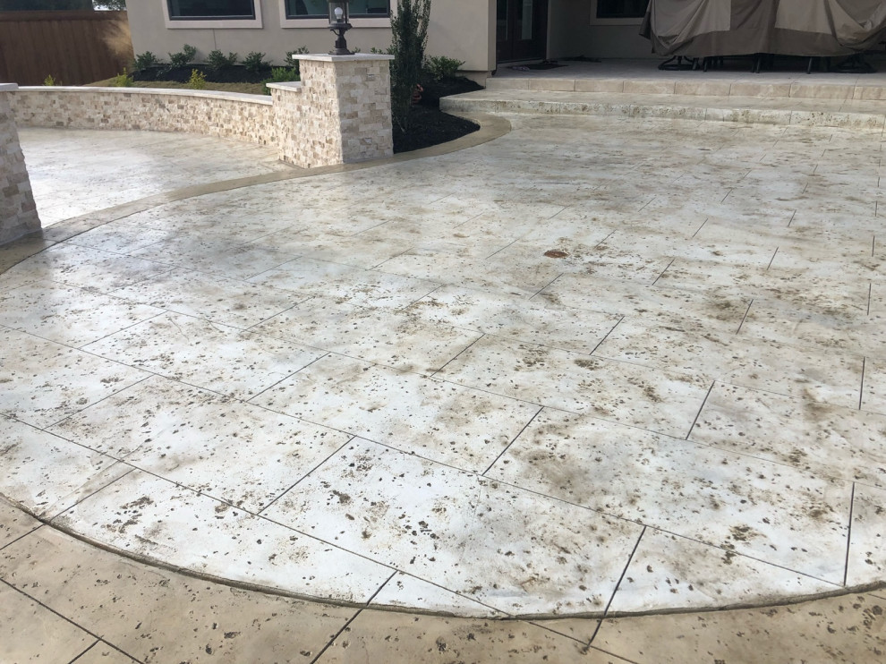 Stamped concrete How does it look