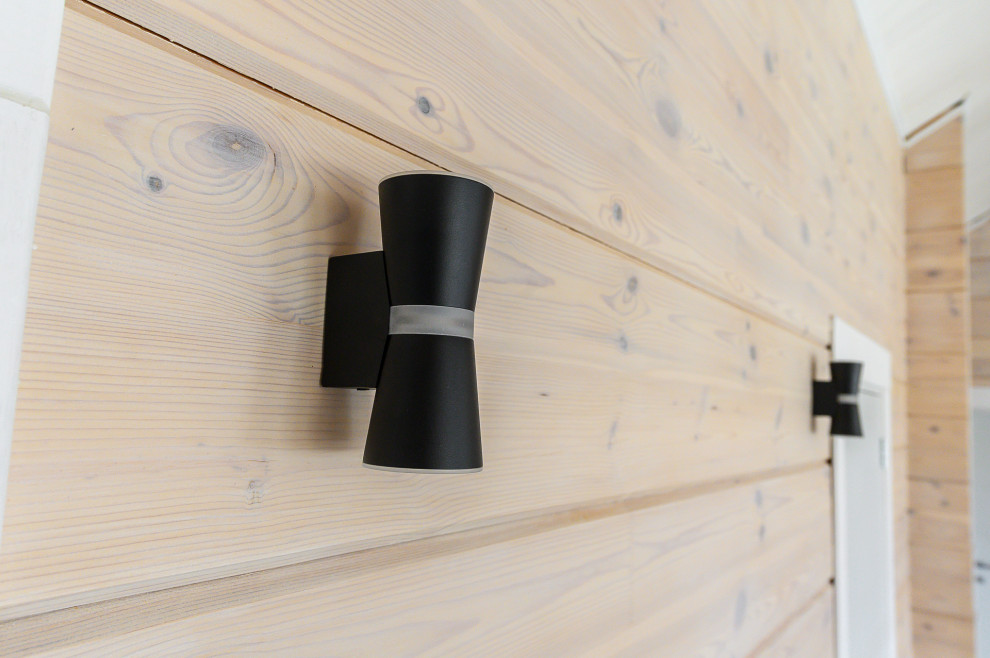 Отделка дома из бруса