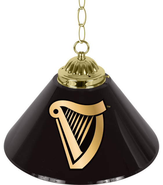 Guinness 14 Single Shade Bar Lamp, Guinness Beer Pool Table Lights