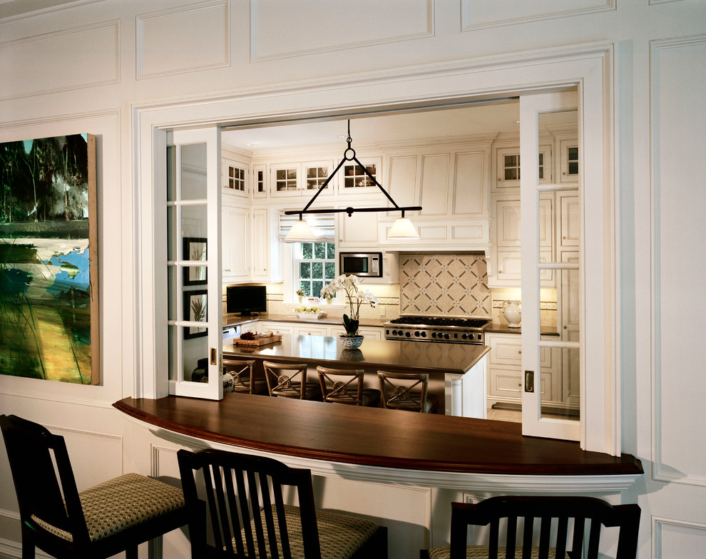 Westchester Colonial - Traditional - Kitchen - New York - by ...