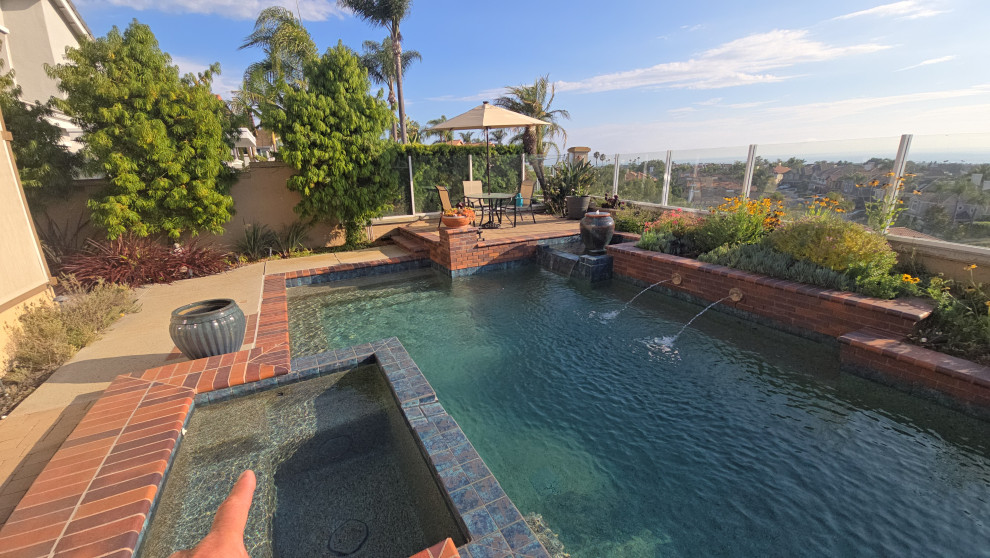 Garrett - Contemporary Yard Remodel - Laguna Niguel, CA.