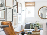 Farmhouse Living Room by Brittany Stiles Design