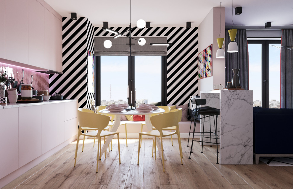 Яркая квартира в Москве