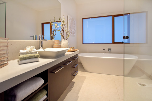Point Cook tropisch-badezimmer