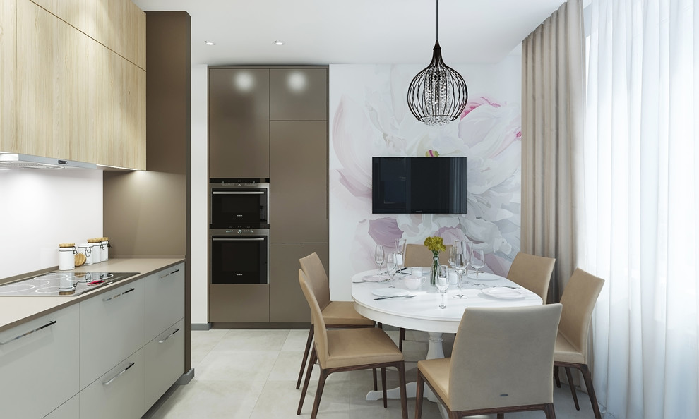 Гостиная в цветах