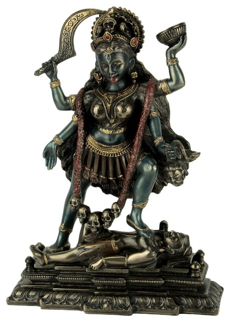 Hindu God Shiva Lord of Divine Energy Holding Trident and Damaru Statue 
