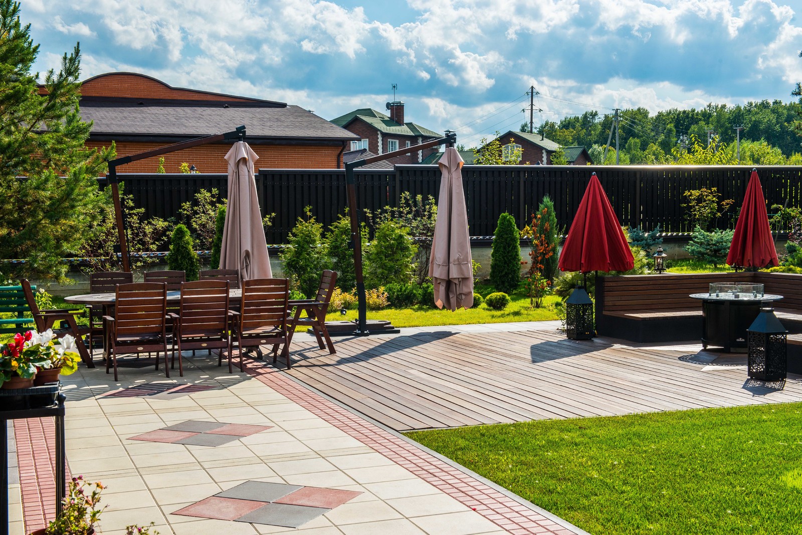 Сад в Марокканском стиле