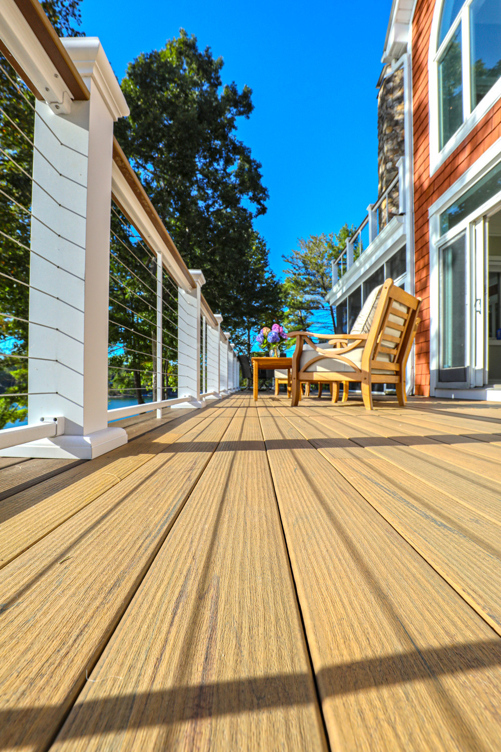 New Deck on Lake James