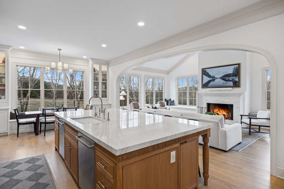 Transitional Chefs Kitchen