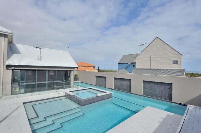 Singleton Custom Concrete Pool modern-pool