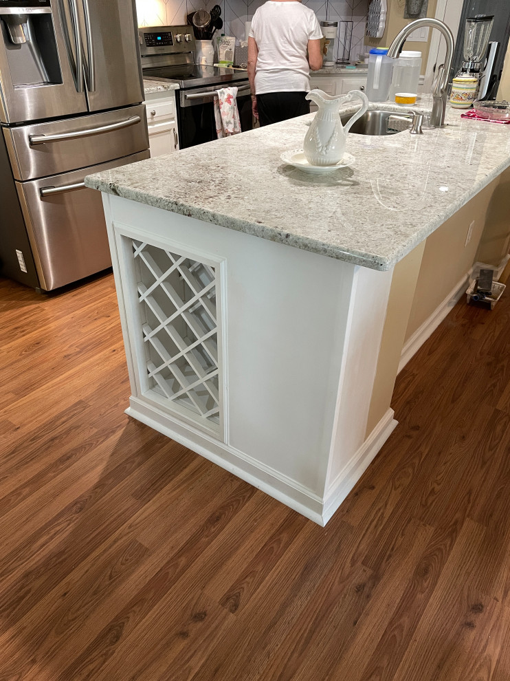 New kitchen Island and counter tops