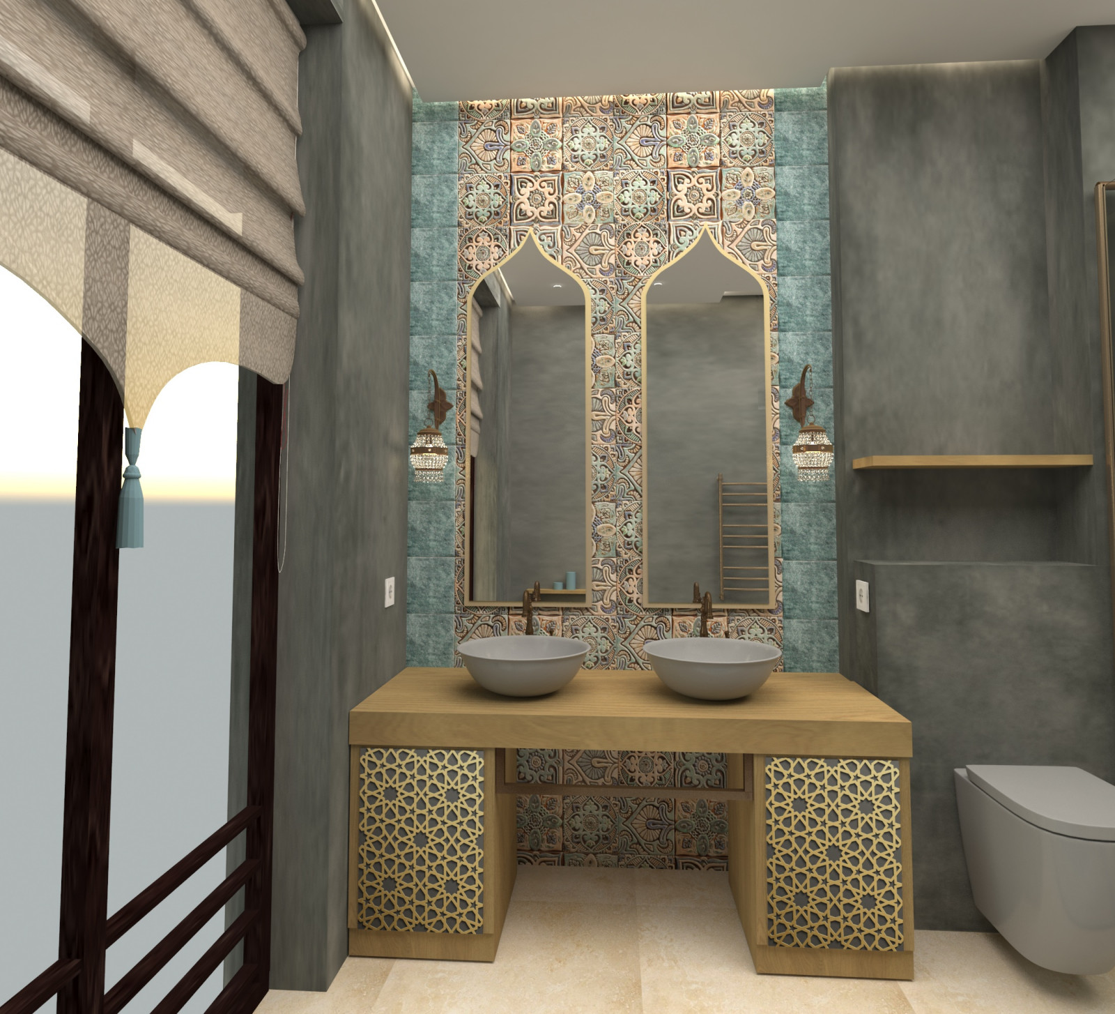 Мастер спальня в КП Новорижский