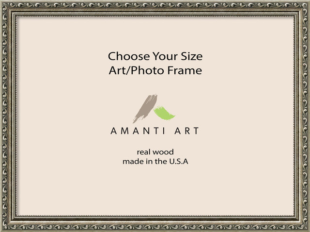 Art Photo Frame Choose Your Custom Size Parisian Silver 18x18