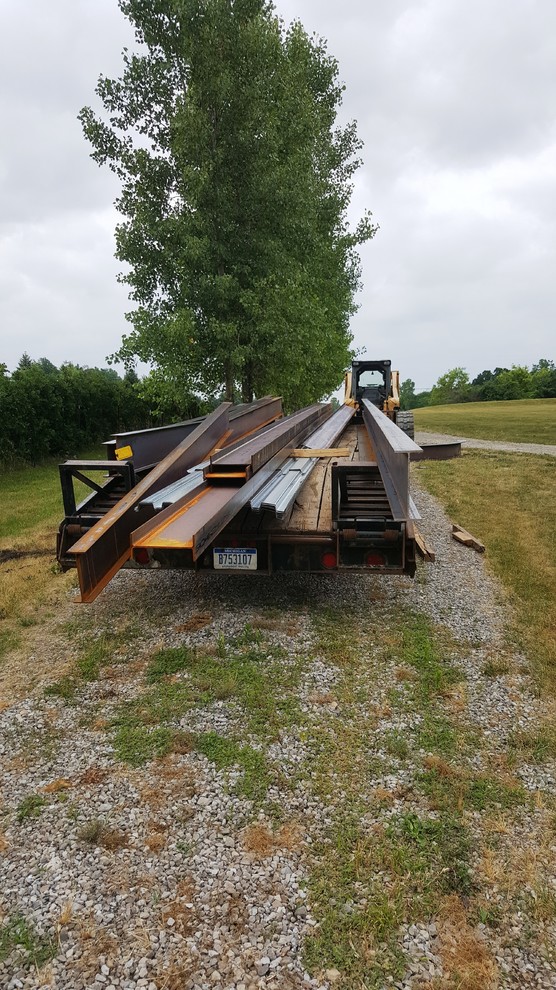 Custom Steel Cement Raised Deck