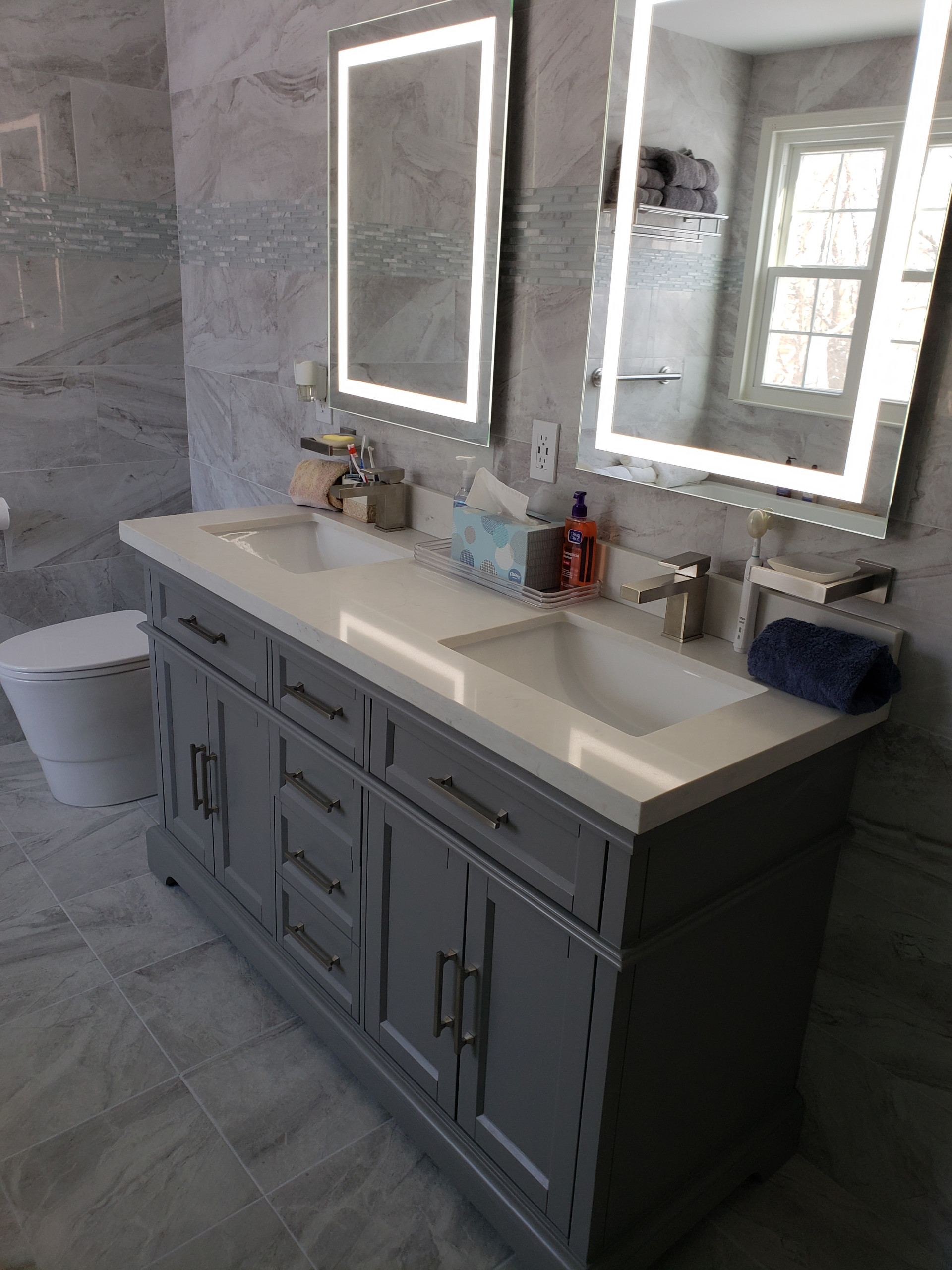 Potomac Contemporary Bathroom