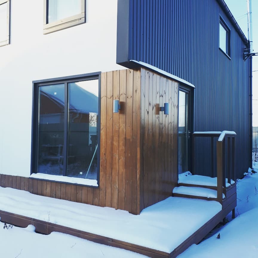 Современный компактный дом в г.Чебоксары