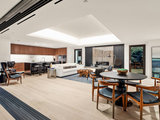 Contemporary Living Room by Root Construction