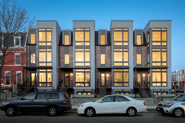 Modern Flats at Upshur contemporary-exterior