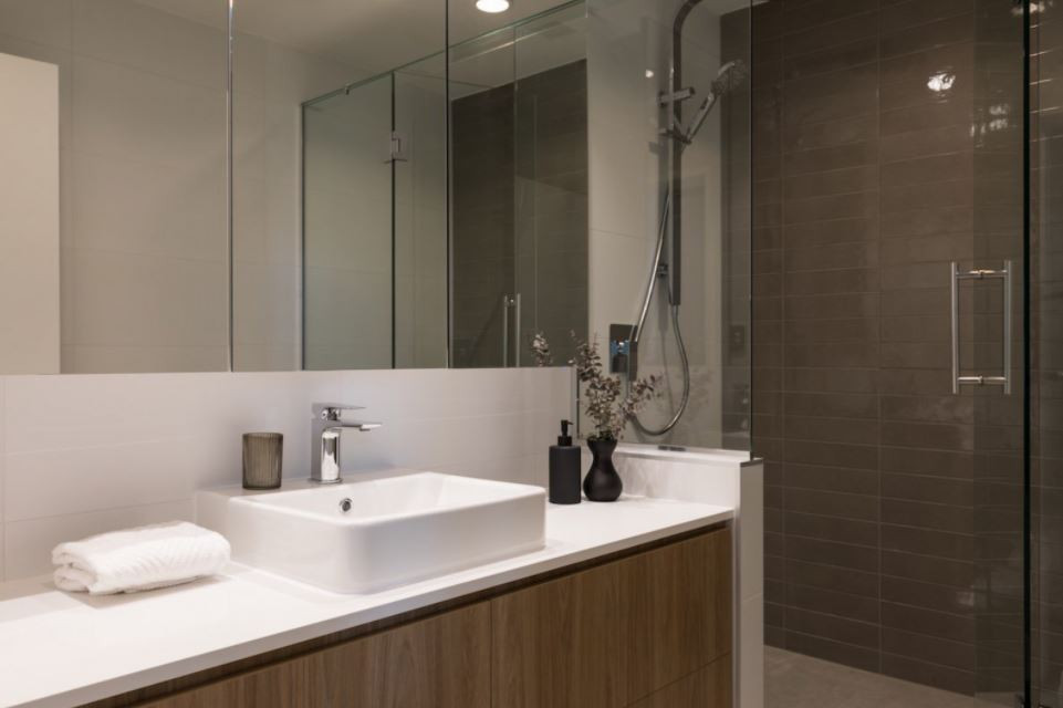 Esempio di una stanza da bagno design di medie dimensioni