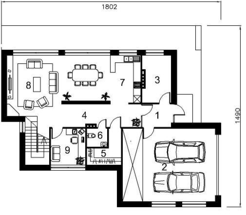 Проект дома Кипр