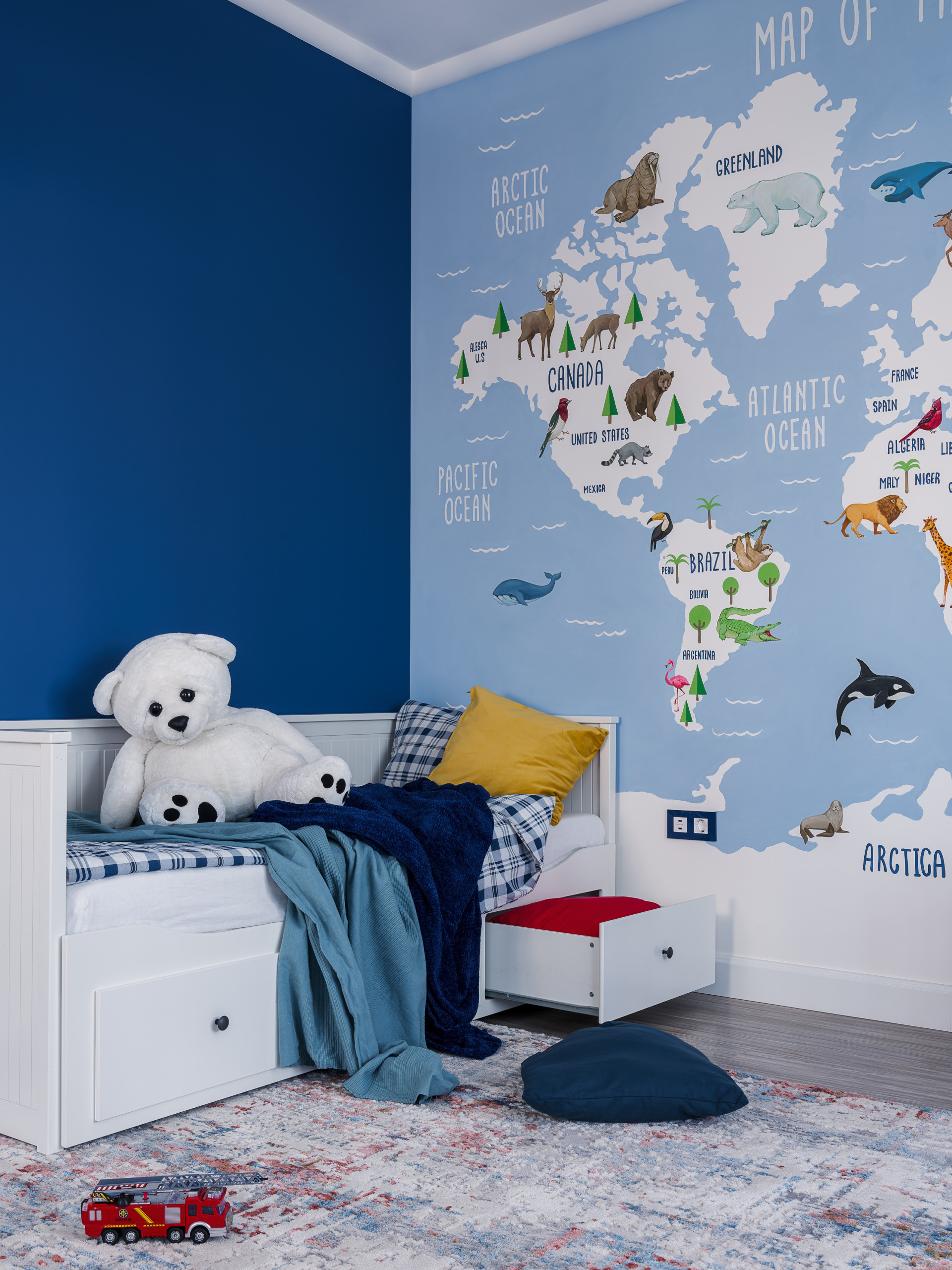 Детская комната для мальчика: как оформить комнату для ребенка, школьника, подростка