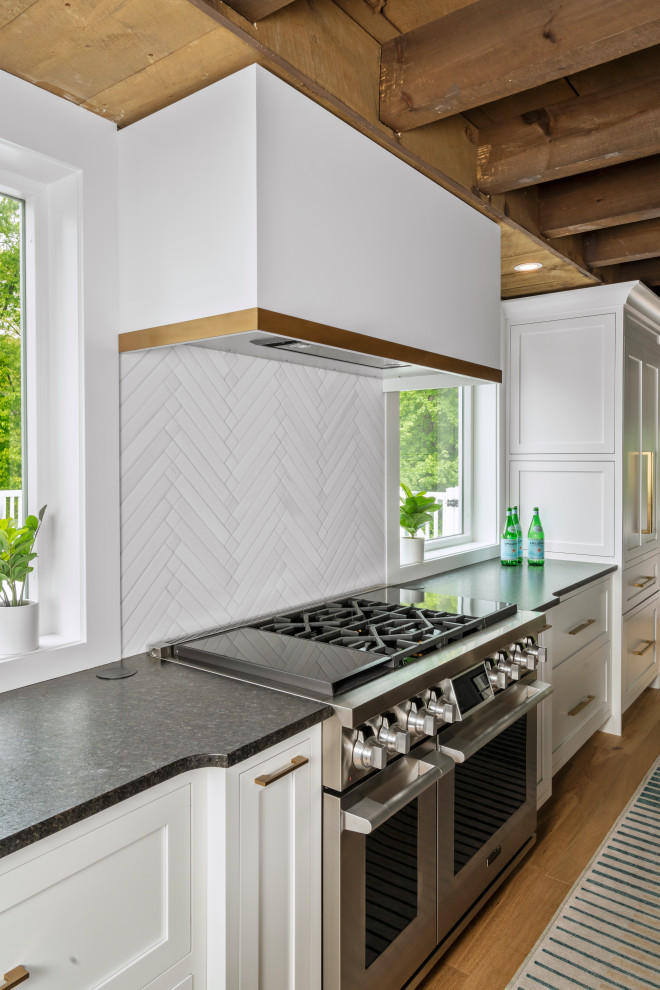 Mountain style kitchen photo in Philadelphia