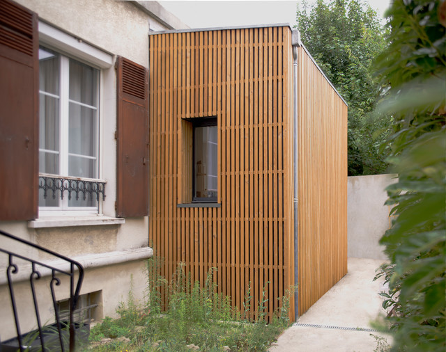 Extension maison Sannois contemporary-house-exterior