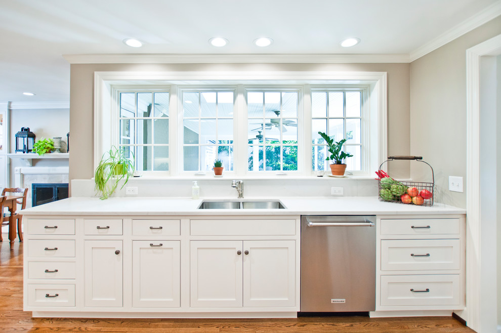 Inspiration for a transitional kitchen remodel in Nashville