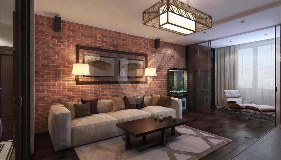 Дизайн трехкомнатной квартиры в ЖК Царицыно