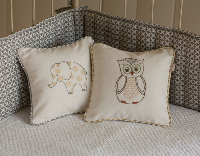 Nursery Pillow Traditional Decorative Pillows By Taylor Linens Nursery Pillow