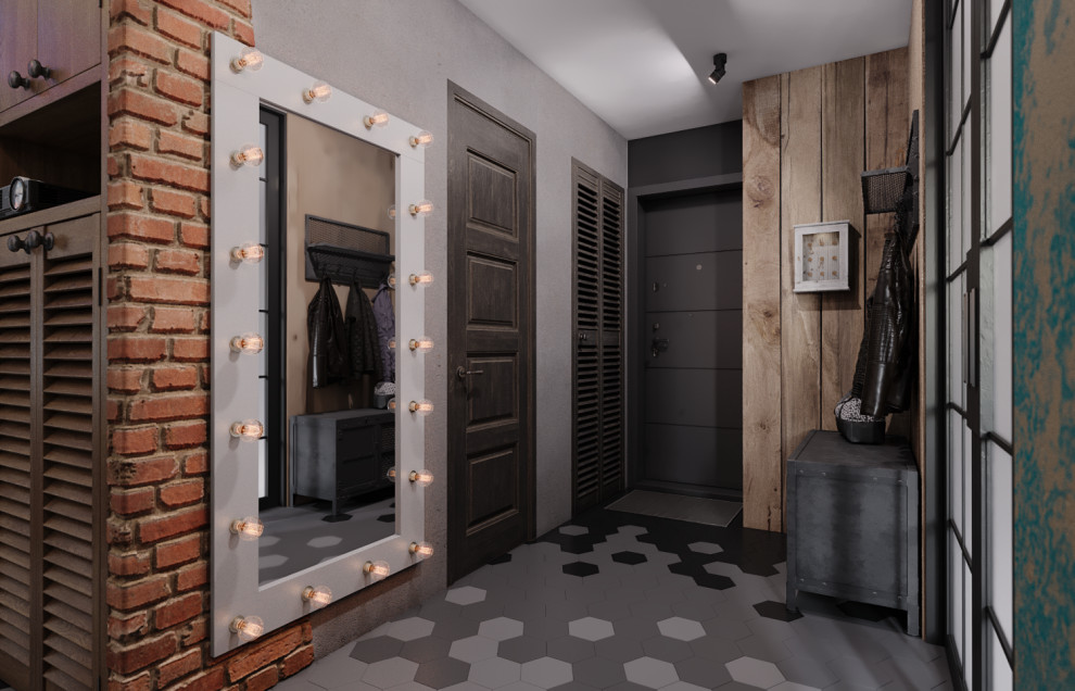 Проект квартиры с атриумом в ЖК "Поколение"